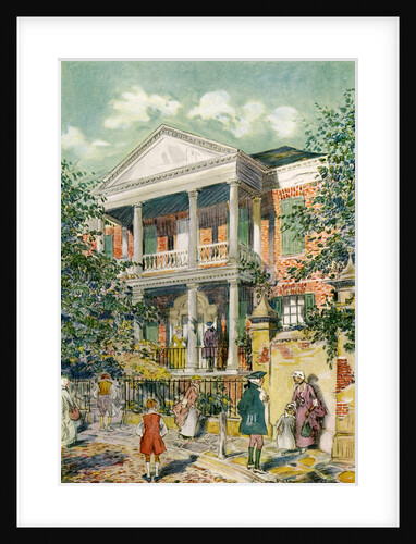 Pringle House, Charleston, South Carolina, USA by James Preston