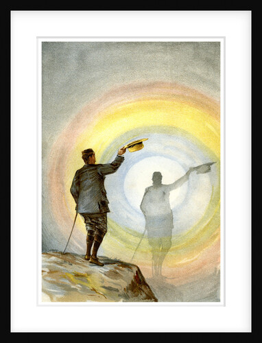 The spectre and circular rainbow by FA Brockhaus