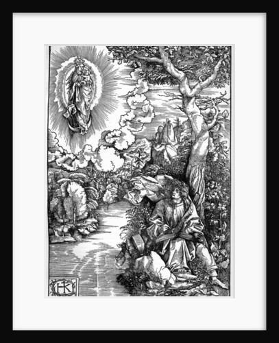 St John in Patmos by Hans von Kulmbach