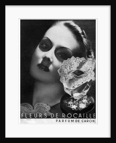 An advertisement for Caron perfume by Anonymous