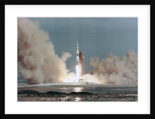 The lift off of Apollo 15, Kennedy Space Center, Florida, USA by NASA