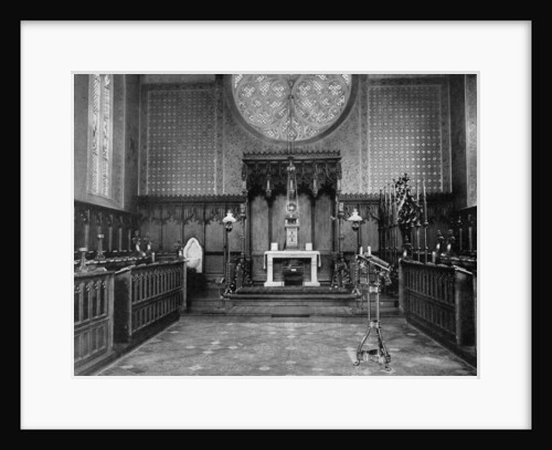 The Chancel, Catholic Apostolic Church, Albury Park, Surrey by Anonymous