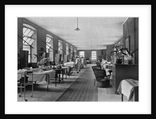 A ward in Guy's Hospital, Southwark, London by Anonymous