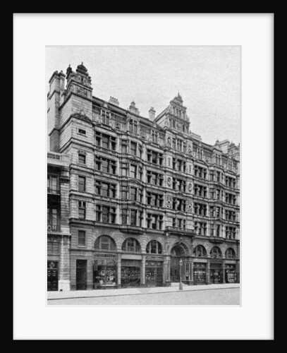 Holborn front of the Birkbeck Bank, London by Anonymous