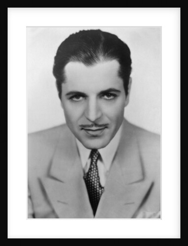 Warner Baxter (1889-1951), American actor by Anonymous