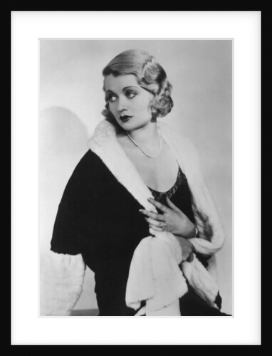 Constance Bennett (1904-1965), American actress by Anonymous
