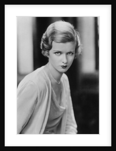 Joan Bennett (1910-1990). American actress by Anonymous