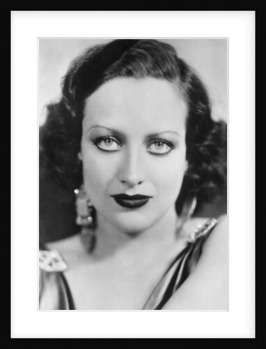 Joan Crawford (1905-1977), American actress by Anonymous