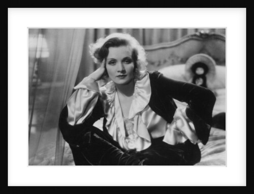 Marlene Dietrich (1901-1992), German-born American actress, singer and entertainer by Anonymous