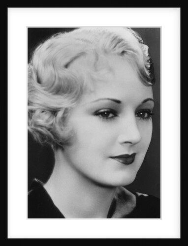 Josephine Dunn (1906-1983), American actress by Anonymous