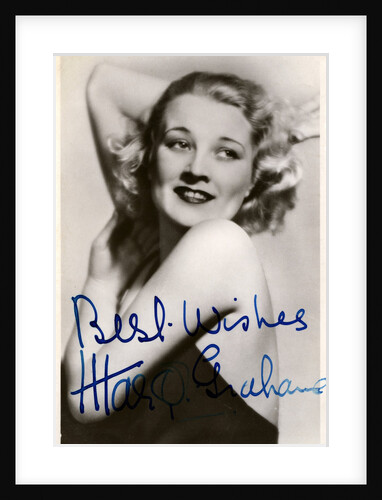 Margot Grahame (1911-1982), English actress by Anonymous