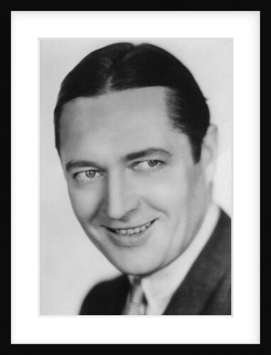Edmund Lowe (1890-1971), American, actor and vaudeville star by Anonymous