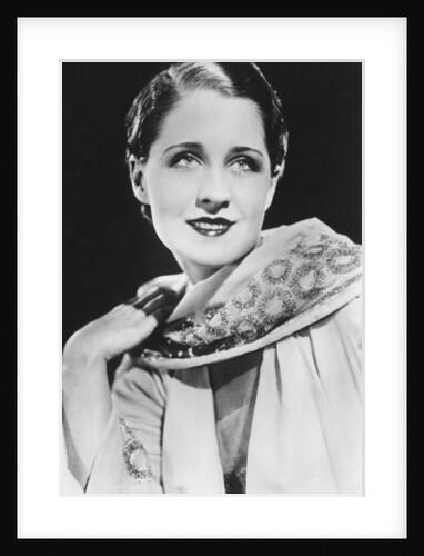 Norma Shearer (1902-1983), Canadian-born American actress by Anonymous