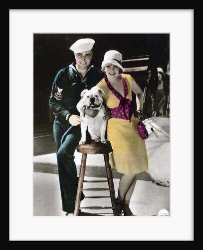 James Hall (1900-1940) and Clara Bow (1905-1965), American actors by Anonymous