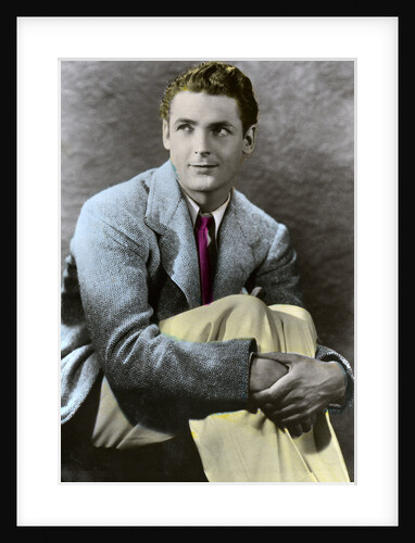 Charles Farrell (1901-1990), American actor by Anonymous