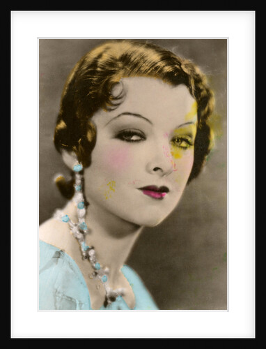 Myrna Loy (1905-1993), American actress by Anonymous