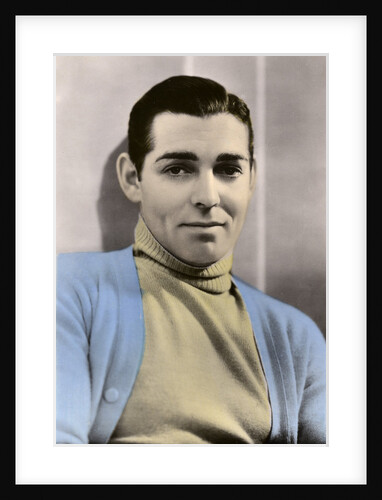 Clark Gable (1901-1960), American actor by Anonymous