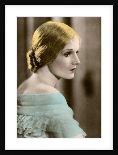 Ann Harding (1901-1981), American actress by Anonymous
