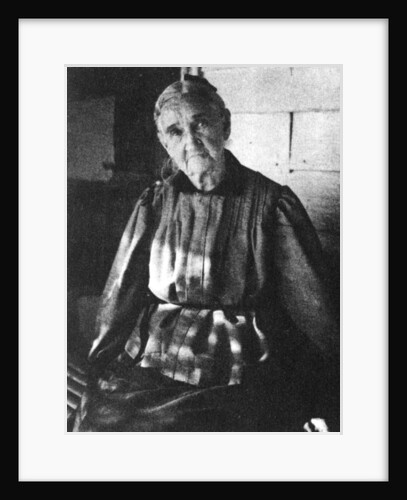 Zerelda Samuel, mother of American outlaws Jesse and Frank James by Anonymous