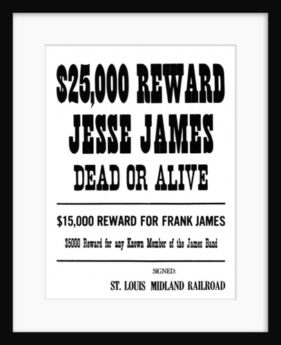 Wanted poster by Anonymous