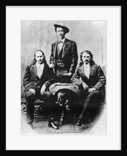 'Wild Bill' Hickok, 'Texas Jack' Omohundro and 'Buffalo Bill' Cody by Anonymous
