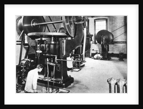 The Medal Press, the Royal Mint, Tower Hill, London by Anonymous