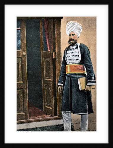 Orderly, Ambala, India by Anonymous