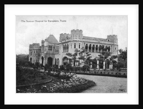 The Sassoon Hospital for Europeans, Pune (Poona), India by Anonymous