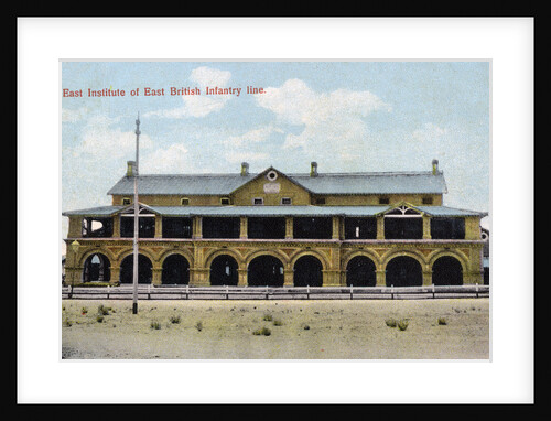 East Institute of East British Infantry line by Anonymous