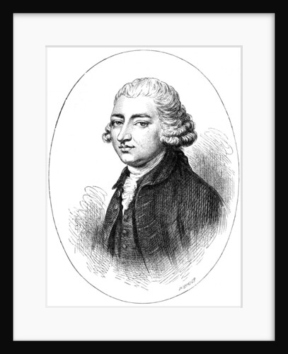 Edmund Burke, Anglo-Irish statesman, author, orator, political theorist, and philosopher by Whymper