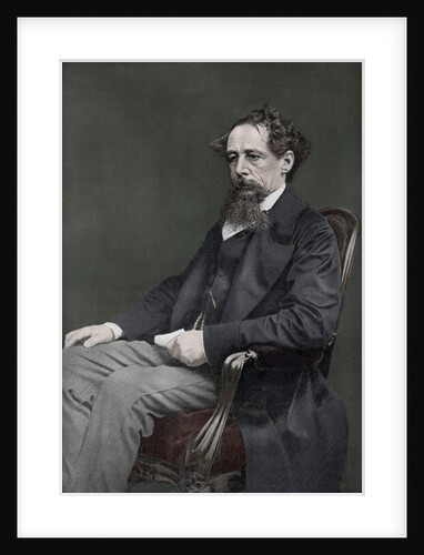 Charles Dickens, 19th century English author by Anonymous