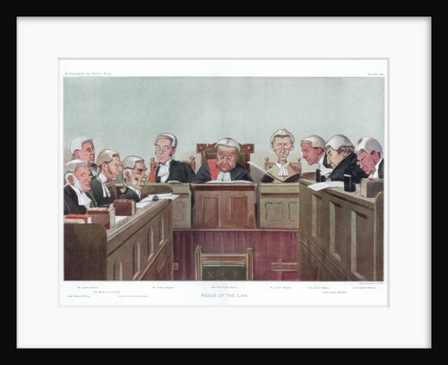 Heads of the Law by Spy