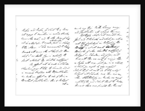 Letter by Arthur Wellesley, Duke of Wellington, to Field Marshal Lord Beresford by Frederick George Netherclift