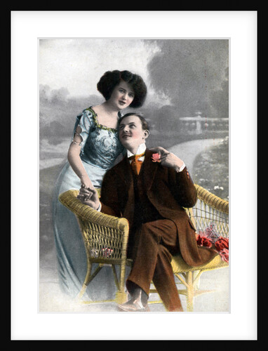 Couple in love by Anonymous
