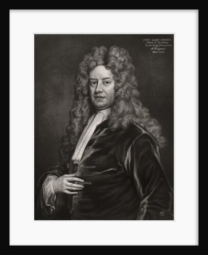 John Somers, 1st Baron Somers, English politician, 1700s by Anonymous