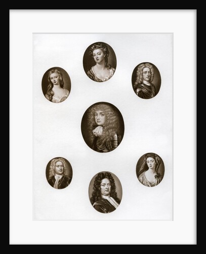 Group of portraits by Anonymous