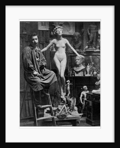 'In Mr Lucchesi's Studio', London by Anonymous
