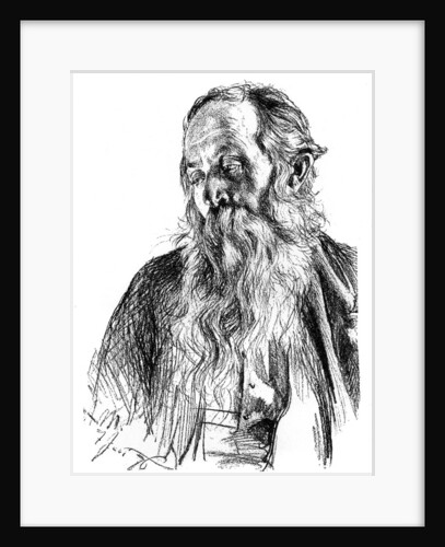 Study of a Jew by Adolph Menzel