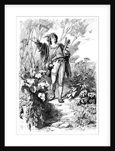 Minnesanger by Karl Theodor von Piloty