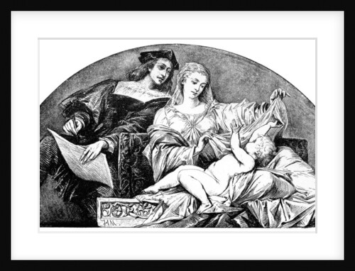 Raphael, Italian Renaissance artist by Hans Makart