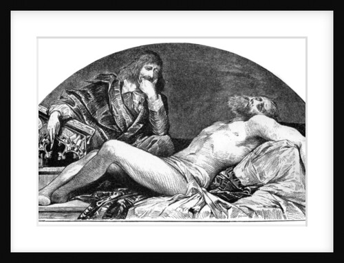 Joseph Ribera, Spanish artist active in Italy by Hans Makart