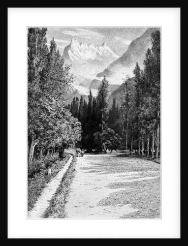 The Dent du Midi from the Valley of the Rhone by Anonymous