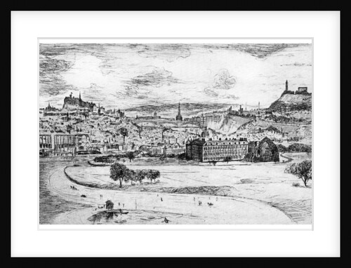 General View of Edinburgh, from Arthur's Seat by Anonymous