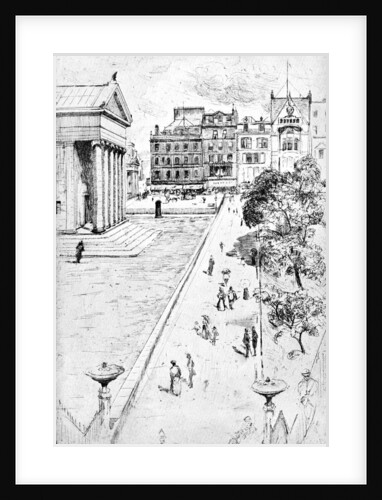 From the Steps of the Mound, Edinburgh by Anonymous