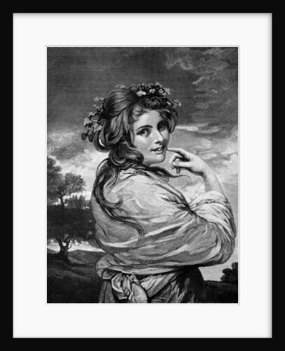 'Lady Hamilton as 'Nature'' by Anonymous