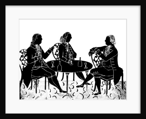 The Messrs Hostayn and the Reverend R Wood by Anonymous