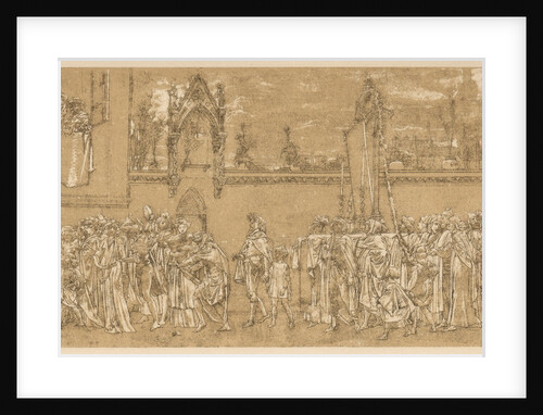 'Cimabue's Celebrated Madonna is carried in Procession...', 1853-1855 (c1880-1882) by Anonymous