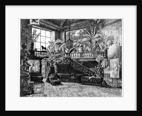 The larger studio of Hans Makart, Vienna, Austria by Anonymous