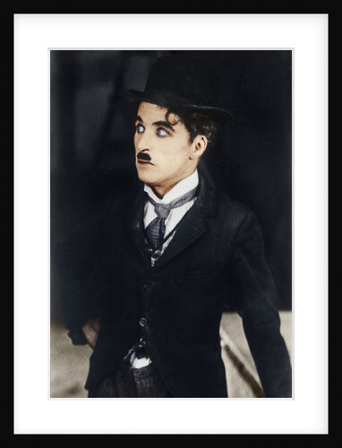 Charlie Chaplin, English/American actor and comedian by Anonymous