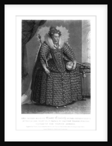 Queen Elizabeth I by Charles Turner